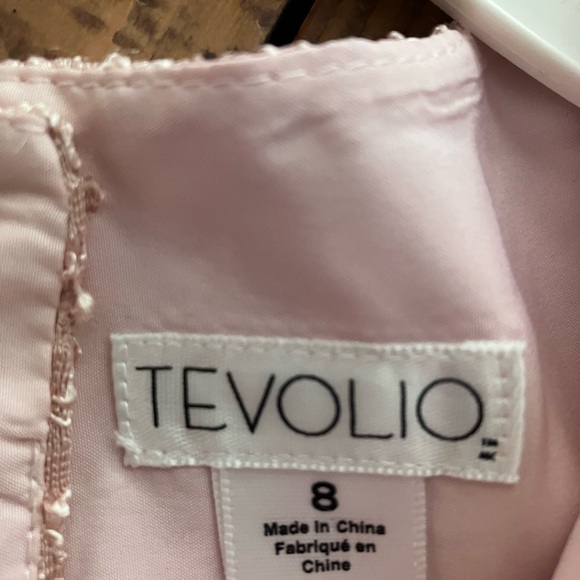 Tevolio Dusty Rose Pink Floral Dress - Picture 3 of 7